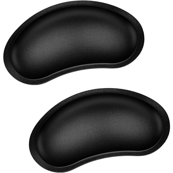 Mus handledsstöd, 2-pack (Svart)