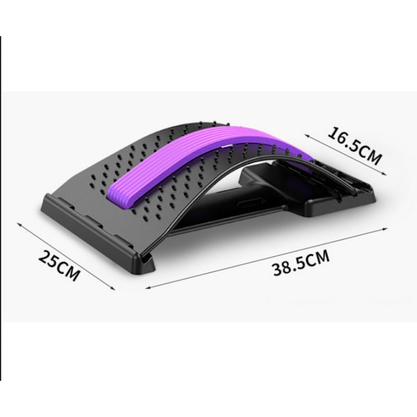 Selkämassiinivenytyslaite (Violetti), Lievittää Ala- ja Yläselän Kipua