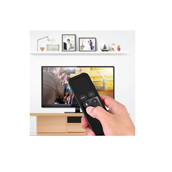 Svart - 1 st Apple TV 4K/4:e generation fjärrkontroll silikon