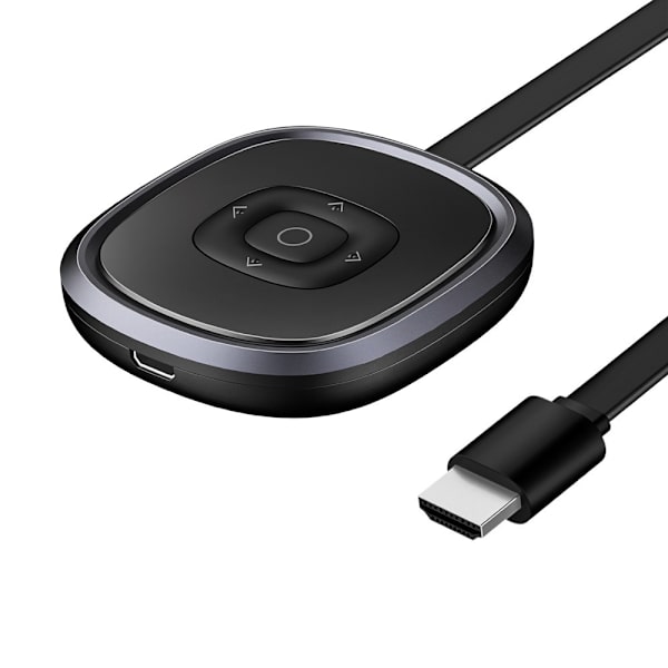 1 stk sort HDMI trådløs skærmspiller G22 understøtter