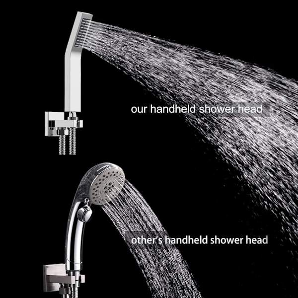 Håndholdt Bruseshowerhoved i Messing, Antikalk Vand