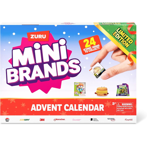 Mini Brands Adventskalender 2024 av Mini Brands Begrenset utgave Adventskalender, Inkluderer Mini Brands, Mini Leke &