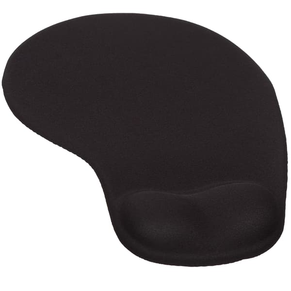 1 svart musmatta med handledsstöd
