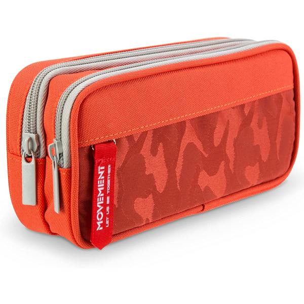 Orange School Pencil Cases for Boys and Girls, TOYESS Large