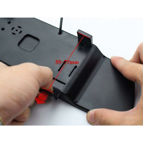 Backkamera med 4,3\" backspegelskamerasystem parkeringsskamera