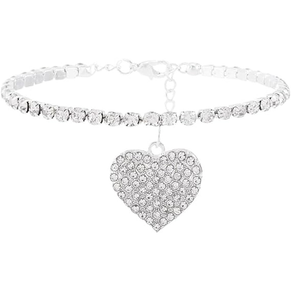 1 kpl (Hopea) Bohemian Rhinestone Anklet Hopea Kristalli Jalka Ketju