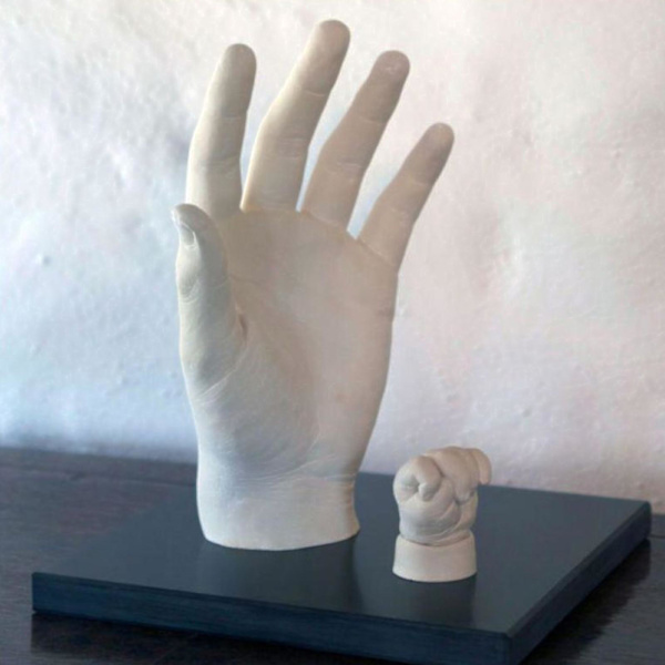 Par håndmodel sæt DIY souvenir 3d model
