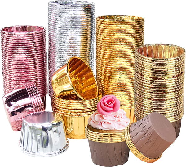 Cupcakeformer - Papir Muffinsformer, Bakstformer, Papir