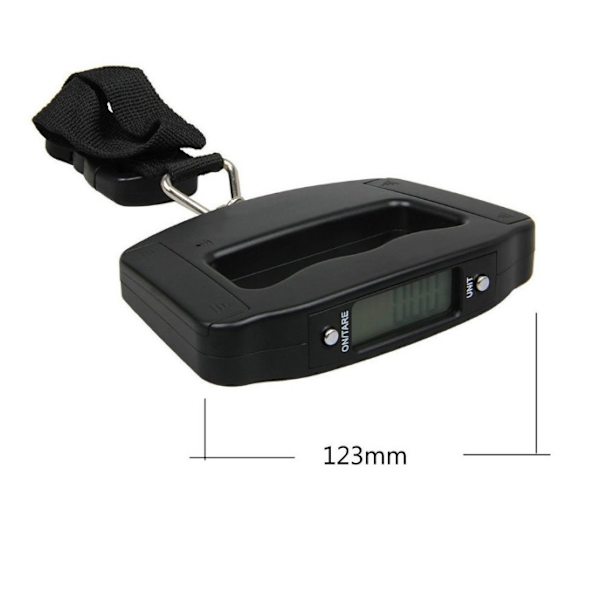 2 kpl 50 kg 10 g LCD Koti Elektroninen Kannettava Digitaalinen Ripustusvaaka