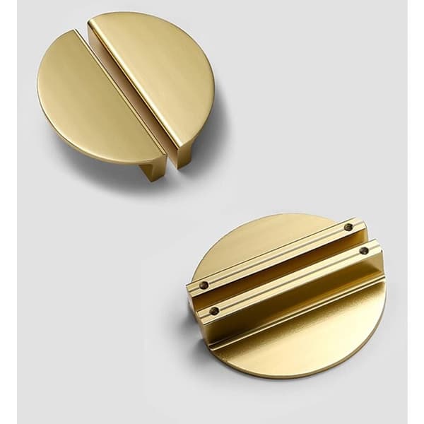 10 stk. Metall Køkkenhåndtag, Guld Metall Møbelhåndtag,