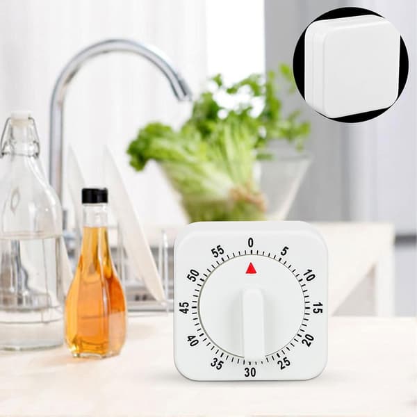 Kjøkken Timer Mekanisk Nedtelling 60 Minutters Timer Matlagingstimer