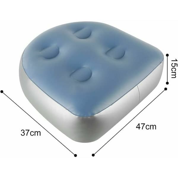 Oppustelig badekarpude, oppustelig massagepude til spa og jacuzzi