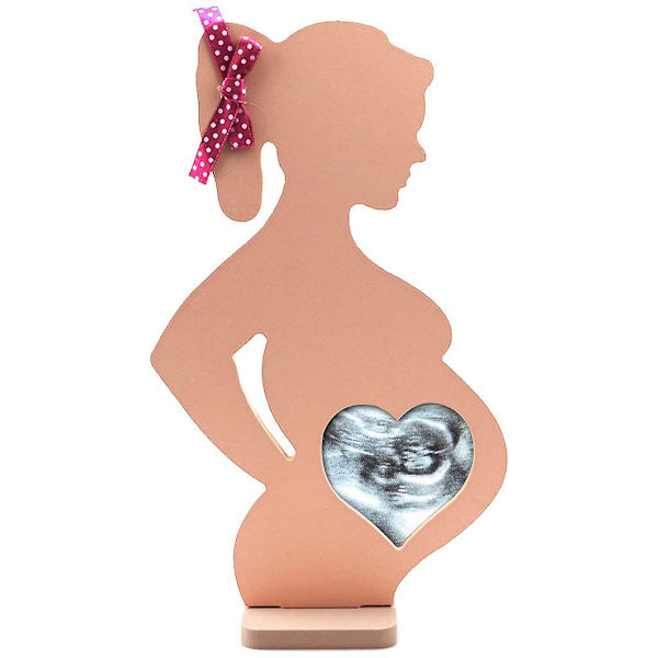 Sonogramramme, enkel oppsett ultralyd fotoramme giftfri tetthetsplate for bryllup for nye mødre bursdager for baby bursdager