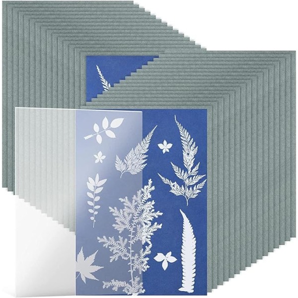 A5 solpapper blå solpapper solritning 32 ark