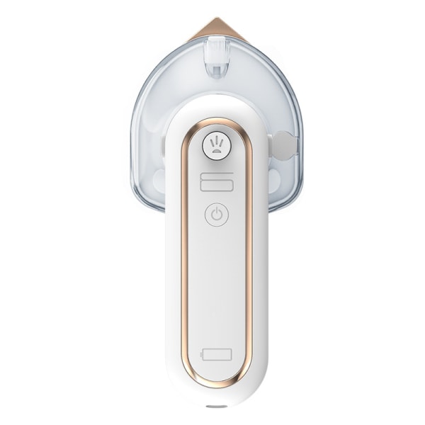 1 x mini valkoinen langaton matkakinni, 360 asteen silitysrauta, USB