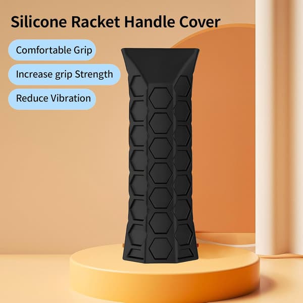 Anti-Slip Racket Silikon Greb - Ideelt til Pickleball, Forbedrer Greb, Alternativ til Grip Boost, til Padler &