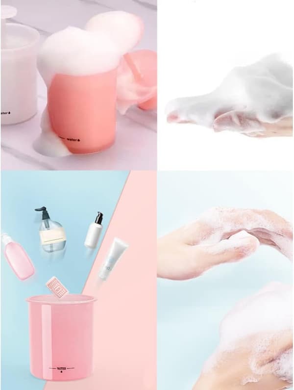 Ansiktsrenseskummaker, Bobleskum Makeup-skum Ansiktsrens