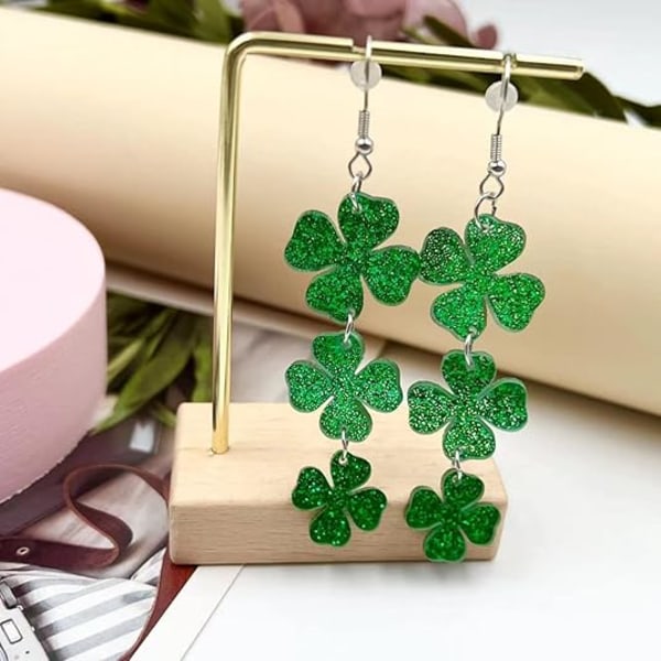 St. Patrick's Day Örhängen för Kvinnor, 1-pack