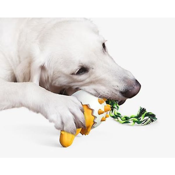 Gul Eksplosiv Dinosaur Æg Hund Molar Stick Tyggegummi Kæledyr Tilbehør