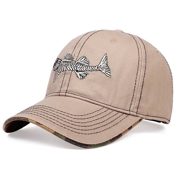 Mode Baseballkeps för Utomhus Casual Sport Fiskskelett Snapback