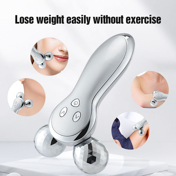 1 stk. rulle slankende enhed vibrationsintroduktion ansigt