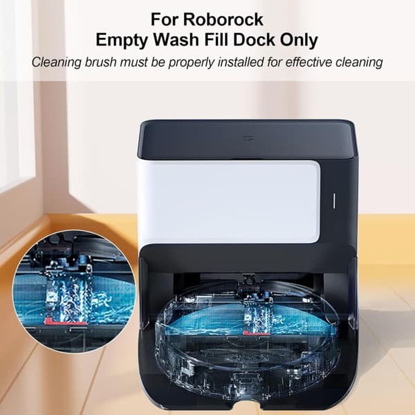 2-pack original rengöringsborste för Roborock S7 / S7 MaxV Ultra /