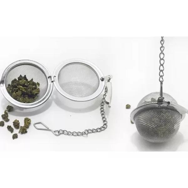 Rustfrit Stål Te-Infuser Med Net