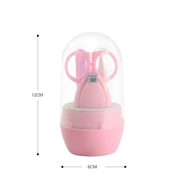 4-i-1 Baby Nagelklipparset Grooming Kit Manikyrset Inkluderar N