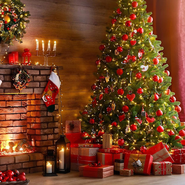 36 stk Julekuler Ornamenter til Juletreet -