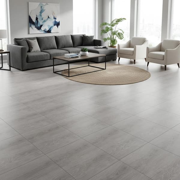 Sett med 20 selvklebende, vanntette vinylgulvfliser - 30 x 30 cm
