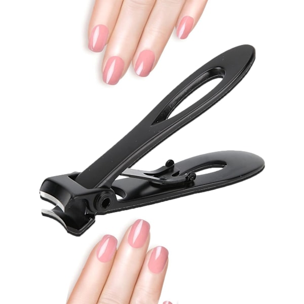 1 set nagelklippare för naglar och nagelklippare, rostfritt