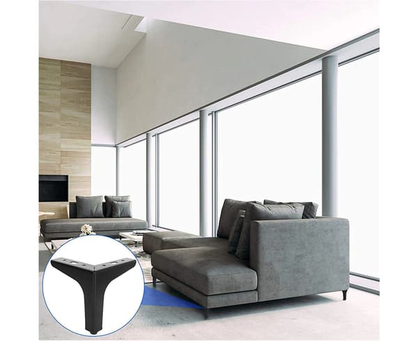 4 Pakk Metall Møbel Sofa Ben, Moderne DIY Møbel Ben