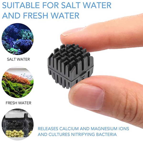50 stk Biokuler Filtermedium for Akvarium Fisketank Damfilter