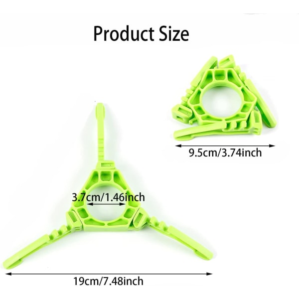 Folding Gas Tank Stand, Non-Slip ABS Camping Gas Tank Stand, Gas