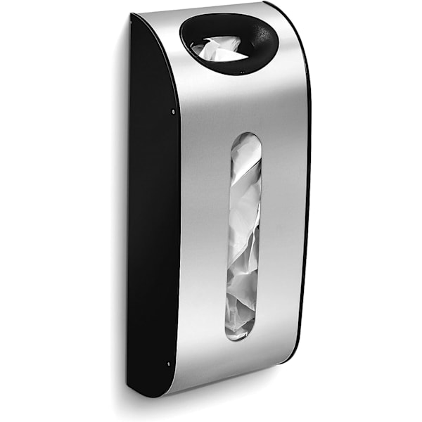 1 stk (Sølv) Bærepose Dispenser, Holder op til 30 Bæreposer