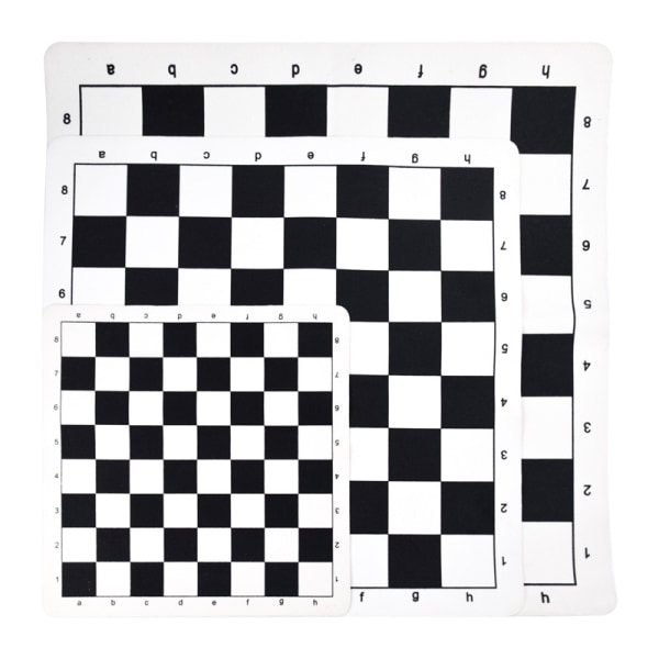 Schackset, Rullbart Schackbräde, Bärbar Schackmatta