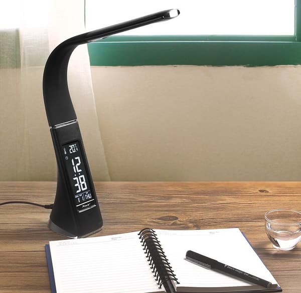 U2 LED Øyevern Bordlampe USB-Plugg Evighetskalender Liten