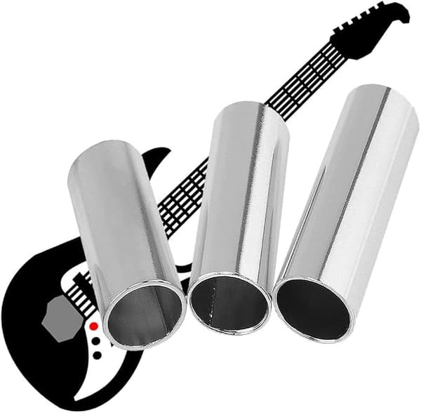 3-delt sæt Slide Guitar Glide Bottleneck Kit til Elguitar