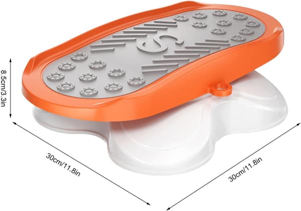 1 Par (Orange) Real Relax Vibrations Plade - Med Reb, Trim