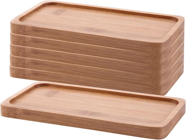 Brett 17cm, Serveringsbrett, Matbrett, Bambusbrett, Stor Servering