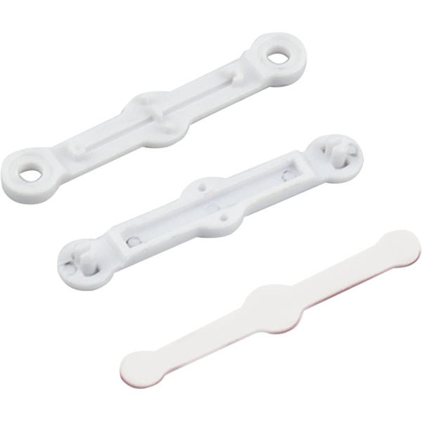 24 stk. myggenetclips, myggenetbeslag, myggenet