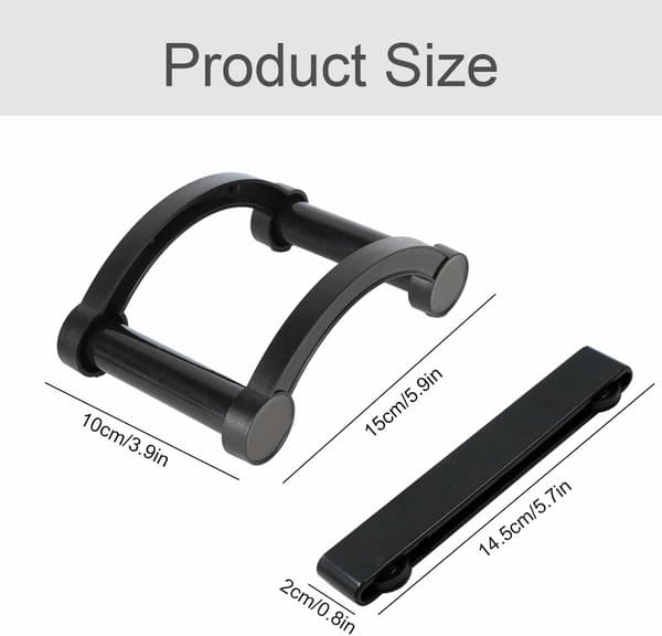 2 Set 3D-skrivarfilamentspols Hållare - Kullagerdesign för