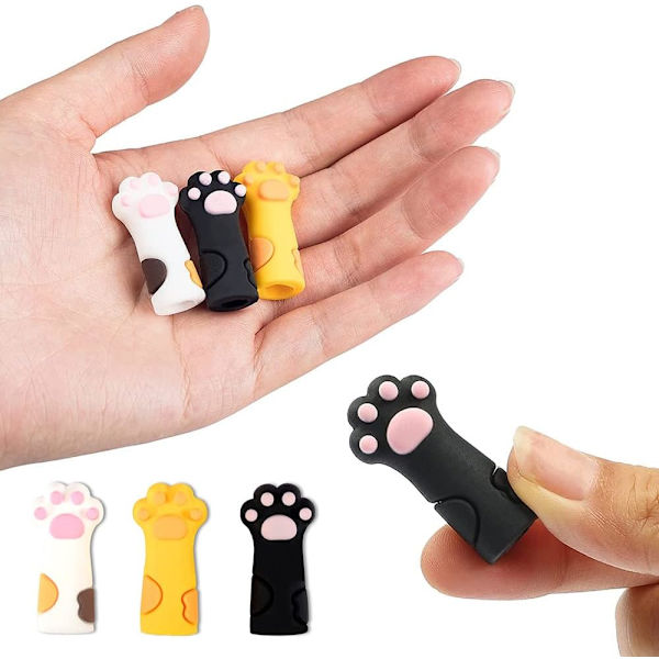 6-pack Silikon Skyddande Överdrag för Epidermal Trimmer, Kattklo