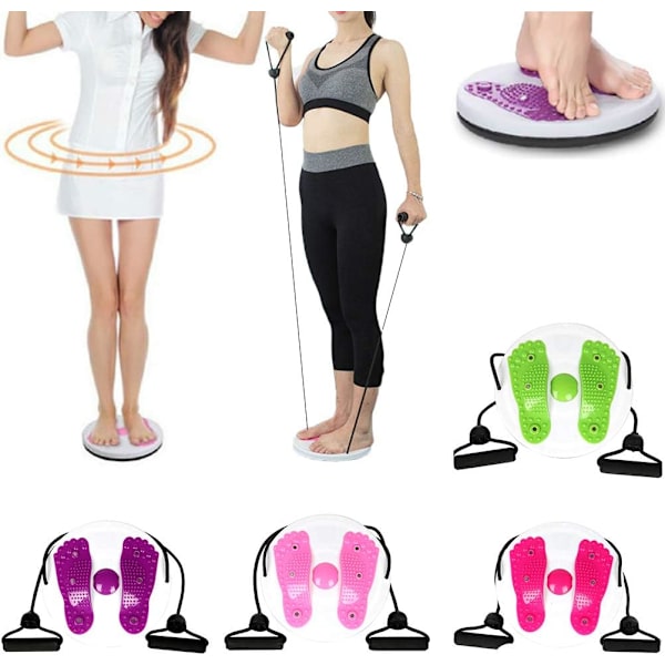 1 stk (Pink) Massagebakke - Massageenhed - Vægttab Maven