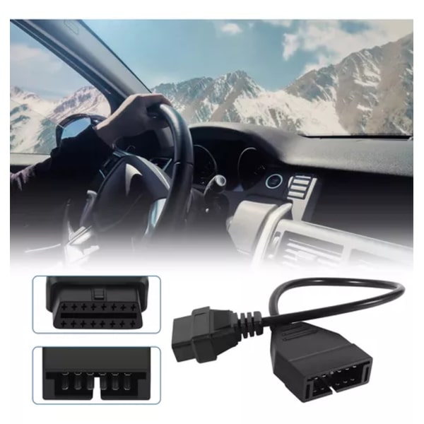 GM OBD1 12-nastainen OBD2 16-nastaiseen Diagnostiikkatyökaluun