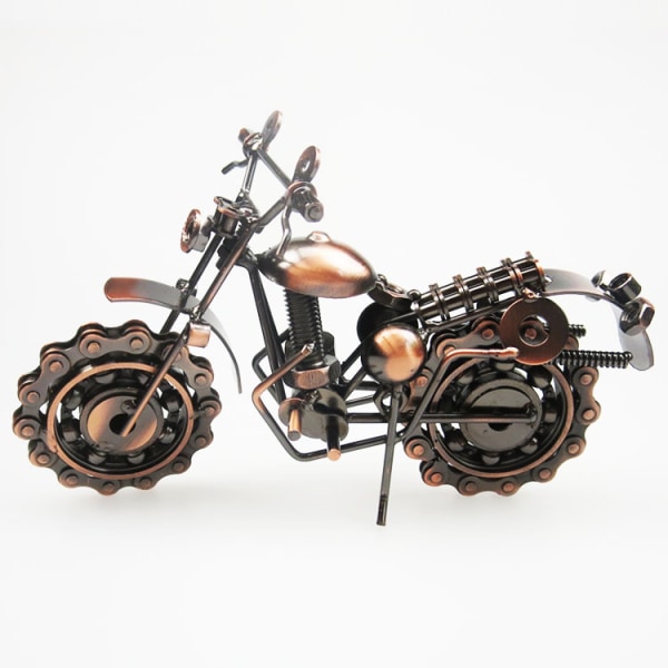 1 vintage håndlavet fars dag jern motorcykel model gave med
