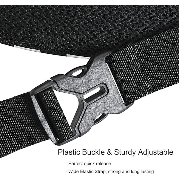 Fanny Pack Midjeväska för Män & Kvinnor Justerbart Bälte Höft Bum Bag Mode Vattenavvisande Vandrings Midjeväska för Resor Casual Löpning Vandring Cykling Pl