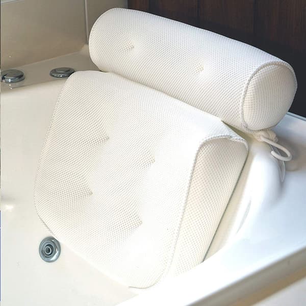 Badeværelses Sugkop Pude 3D Mesh Bade Pude Spa Pude