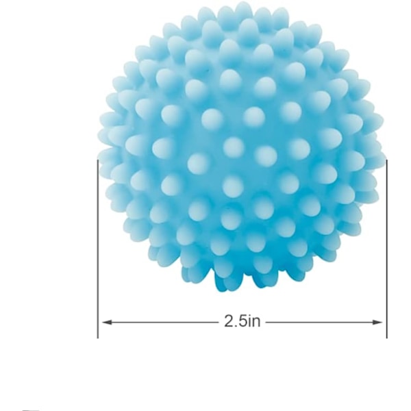 4-pack Eco Tvättboll Torktumlare Bollar Återanvändbara Silikon Mjuka Tvättbollar