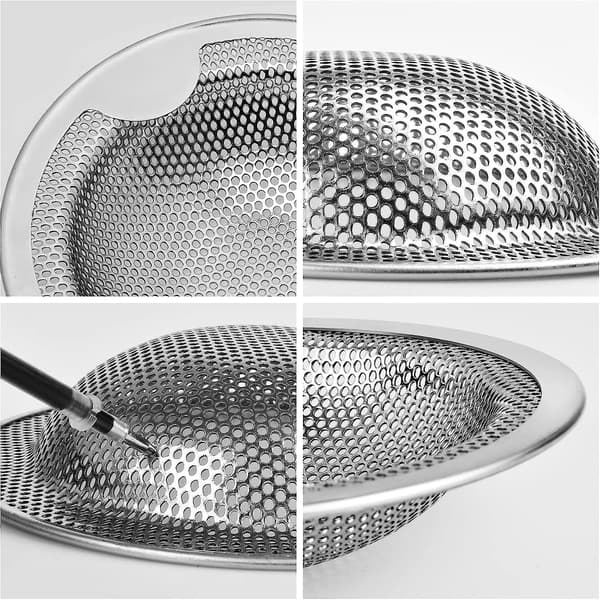 Rustfrit Stålvask Si, Sæt med To (10 CM)